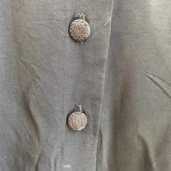 🖤VTG 60’s Black High Waisted Skirt - Picture 5 of 8